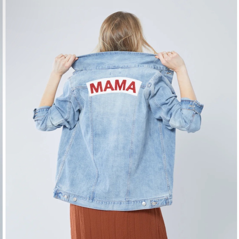 Ingrid & Isabel MAMA denim jeans jacket